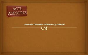 ACTL ASESORES SOCIEDAD ANONIMA CERRADA, ,RESTAURANTES, SAN MARTIN DE PORRES, guia,servicio,asesores